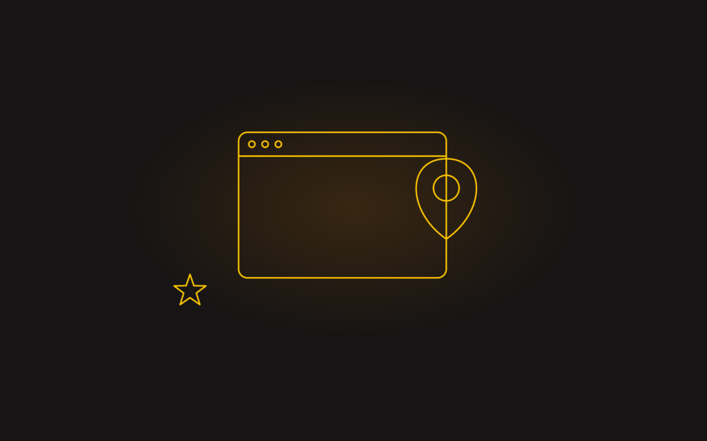Business website line art