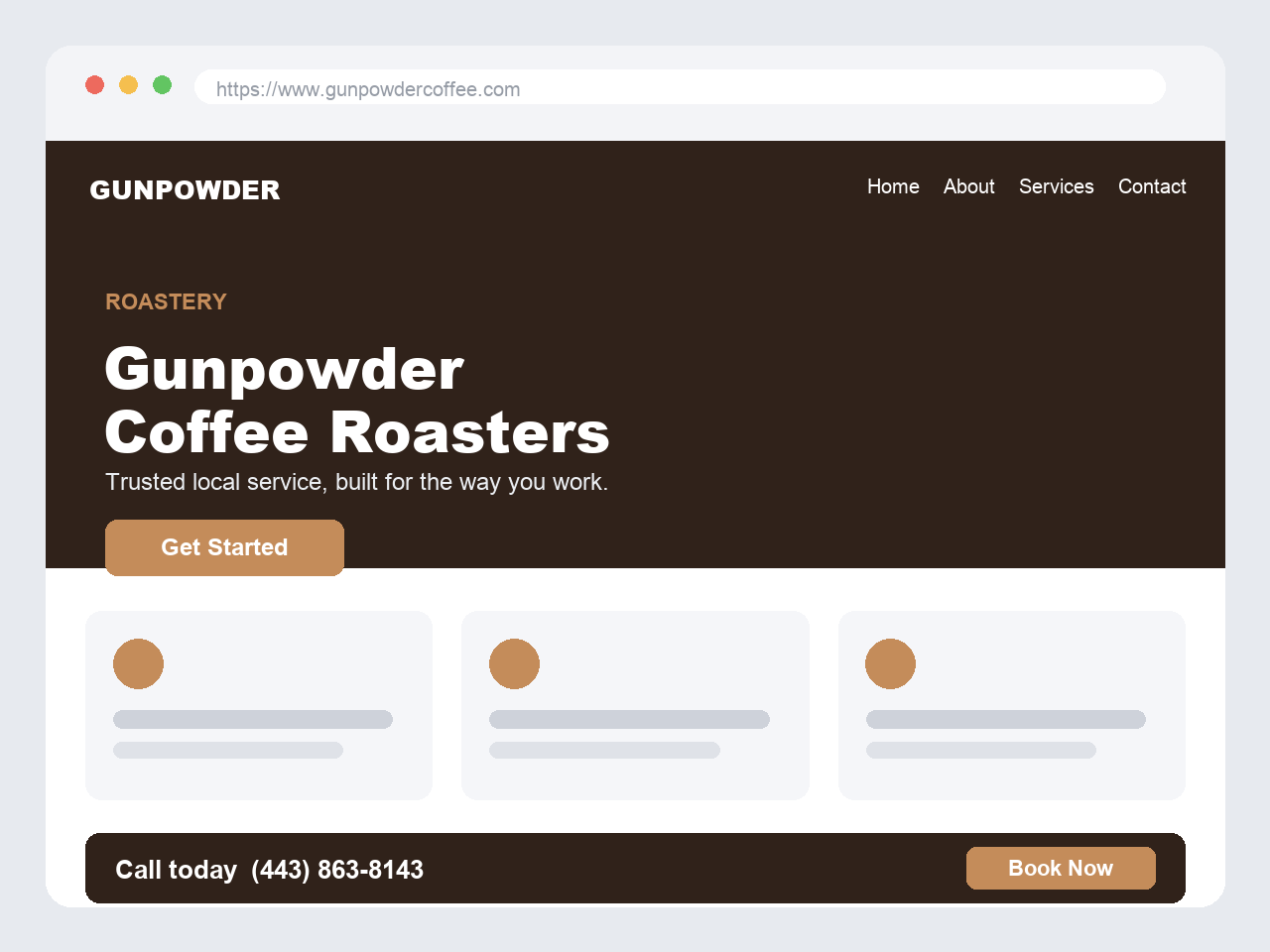 Gunpowder Coffee Roasters — Cafe & Roastery, Joppatowne