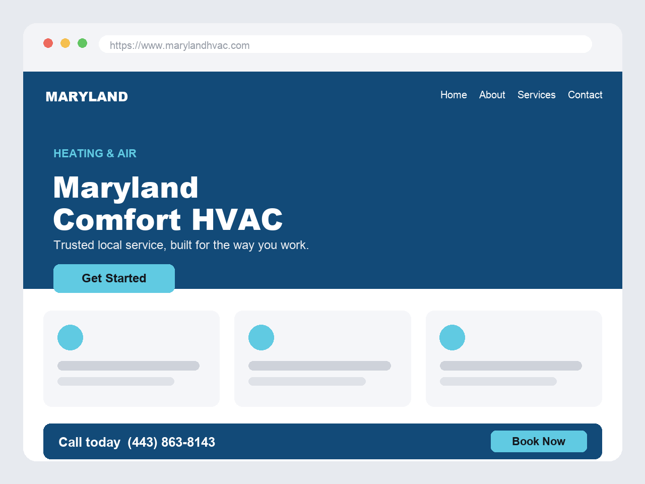 Maryland Comfort HVAC — HVAC Services, Abingdon