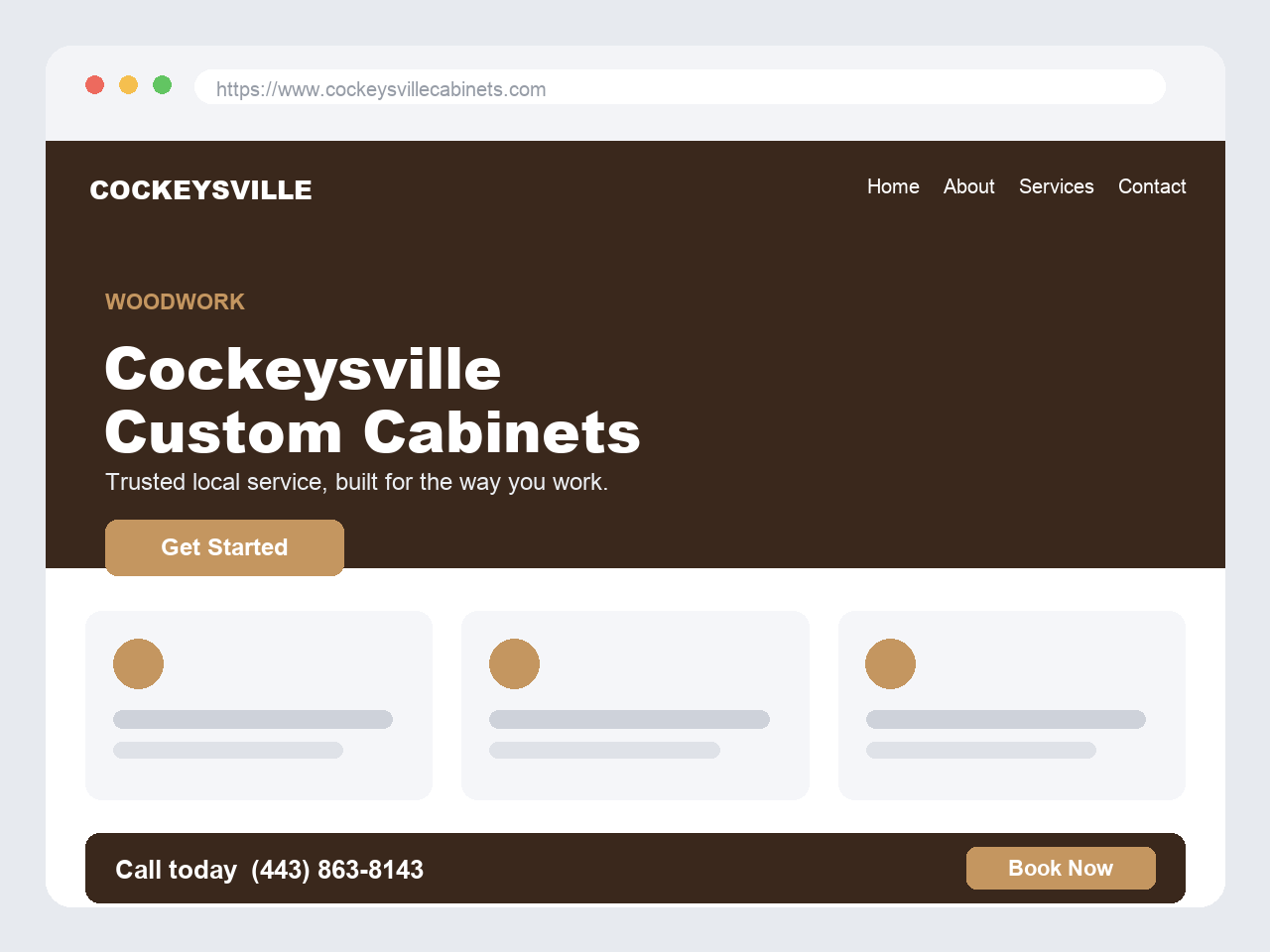 Cockeysville Custom Cabinets — Home Remodeling, Cockeysville