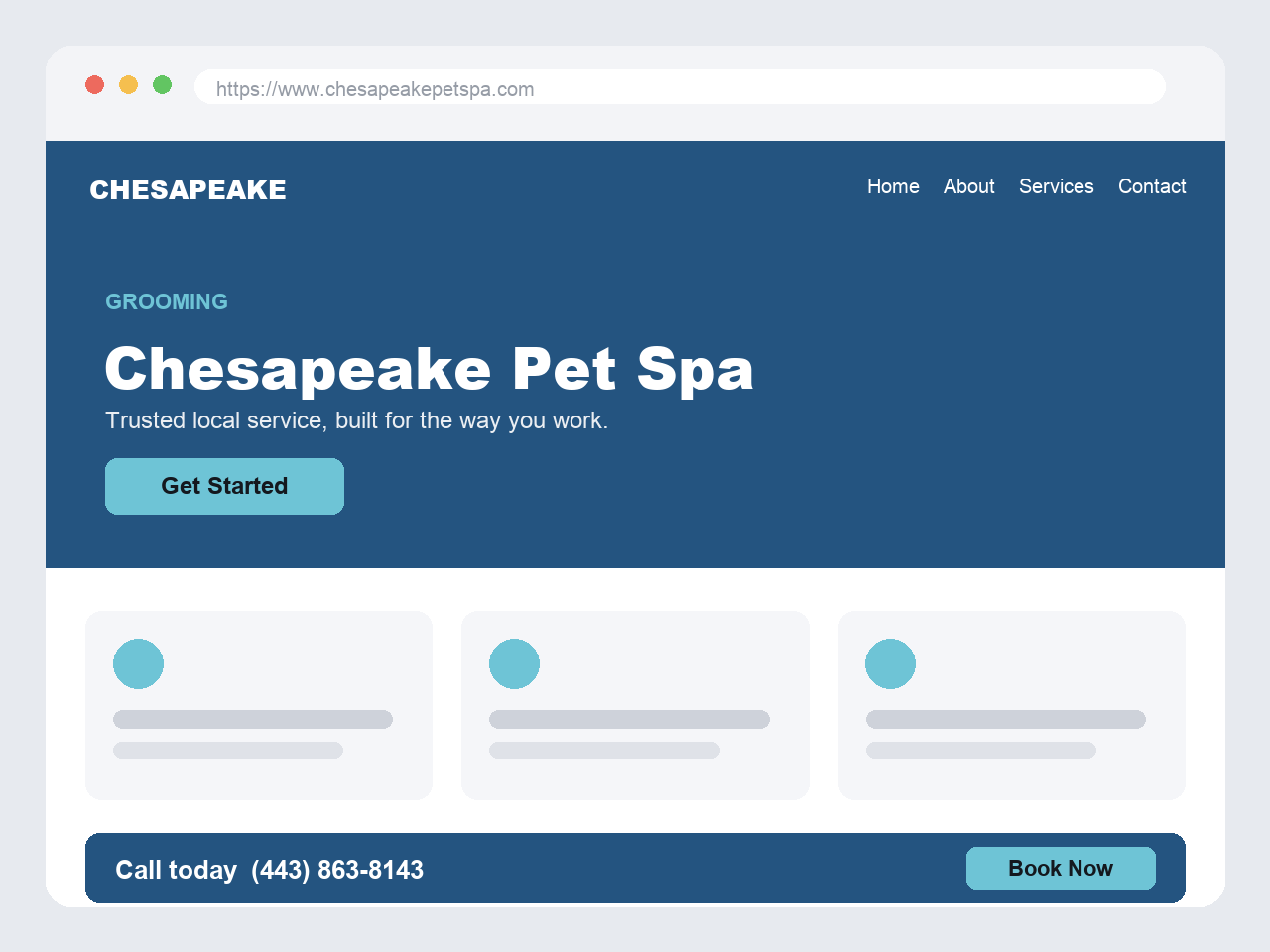 Chesapeake Pet Spa — Pet Grooming, Edgewood