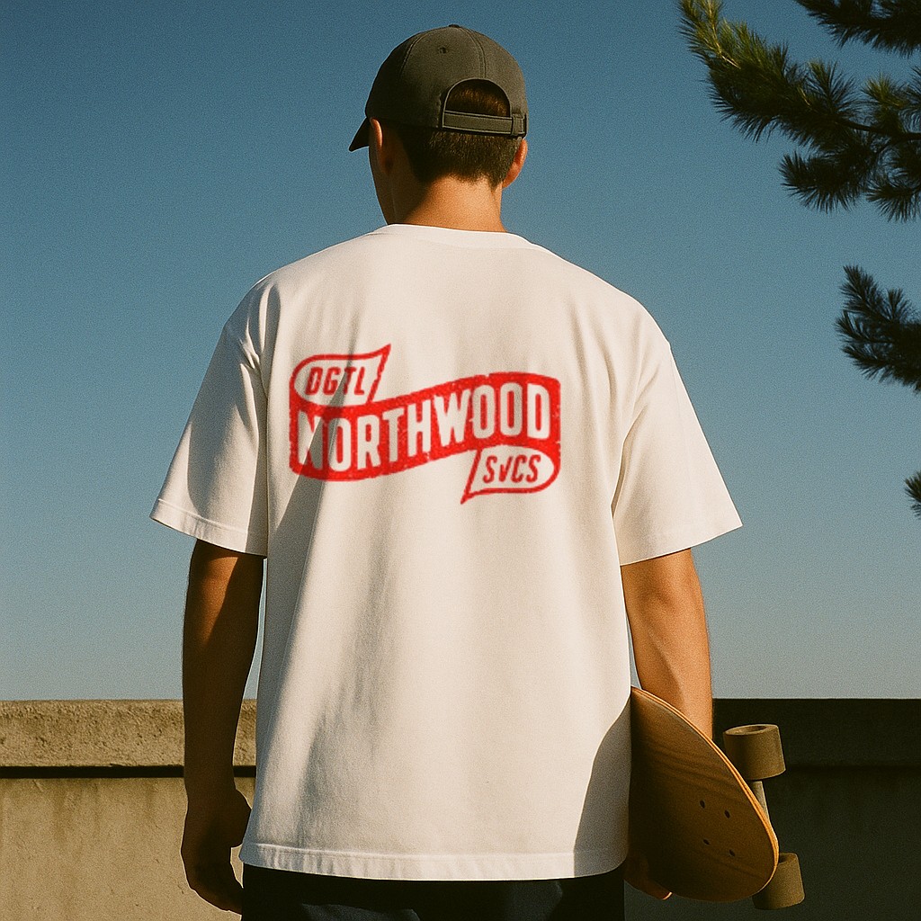 Heavyweight Vintage Washed Frayed T-Shirt