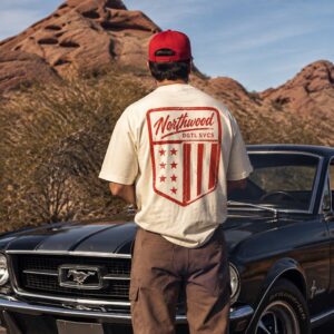 Heavyweight Vintage Washed Frayed T-Shirt