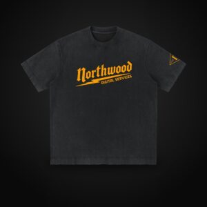 Heavyweight Vintage Washed Frayed T-Shirt