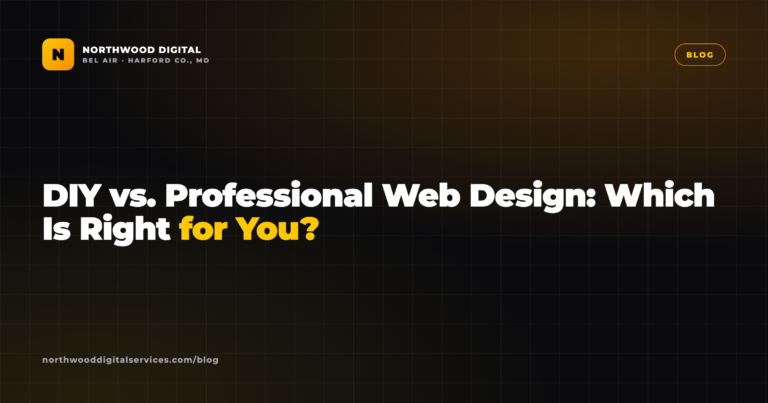 DIY vs. Professional Web Design: Which Is Right for You?